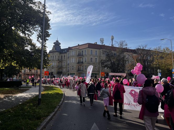 Marsz Różowej Wstążki w Szczecinie 2024