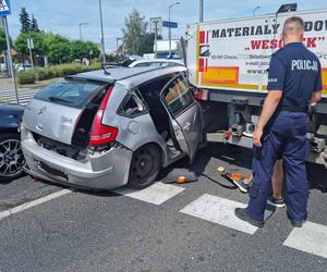 Pościg zakończony karambolem na Gronowie