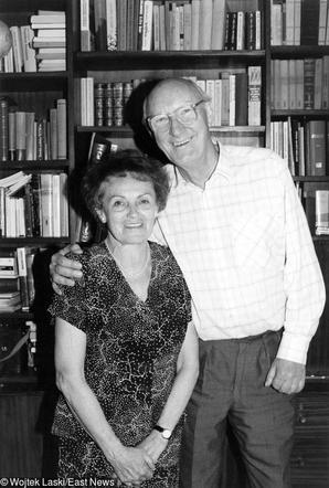 Joanna Fibak z mężem - profesorem Janem Fibakiem