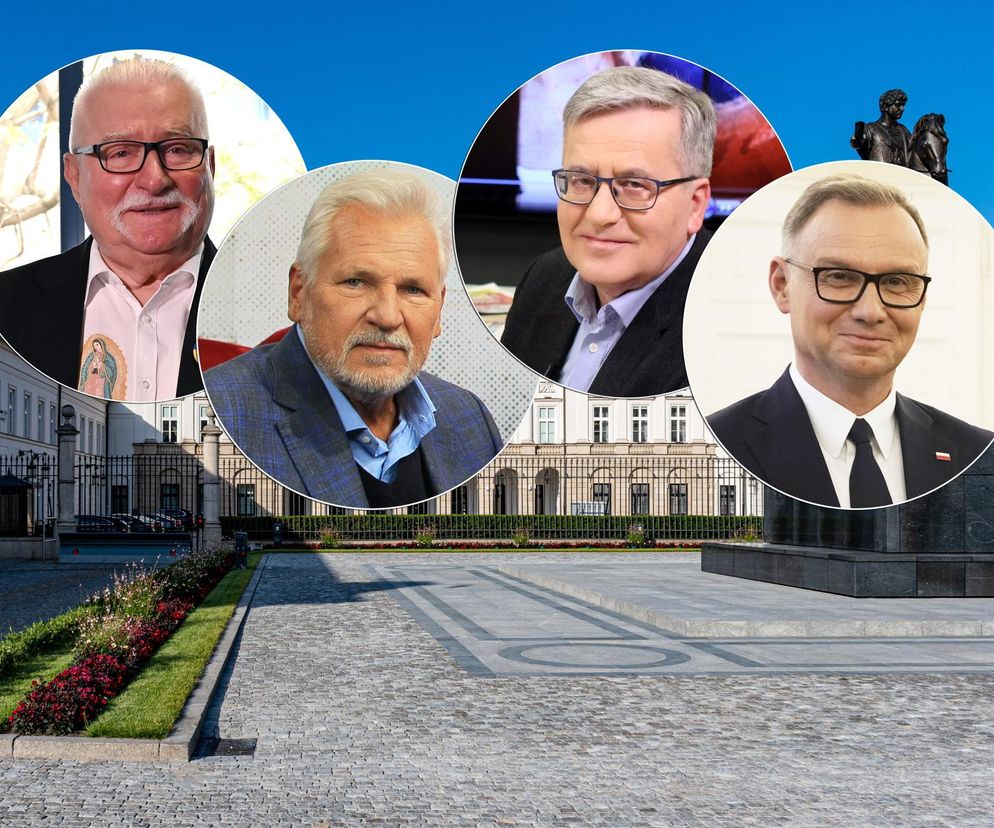 Wałęsa, Kwasniewski, Komorowski, Duda