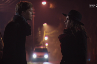 M jak miłość odcinek 1428, Anka (Weronika Rosati), Łukasz (Jakub Józefowicz)