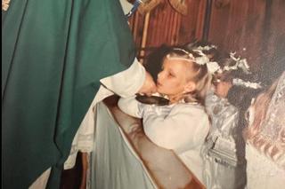 Kamila Wybrańczyk w dzieciństwie