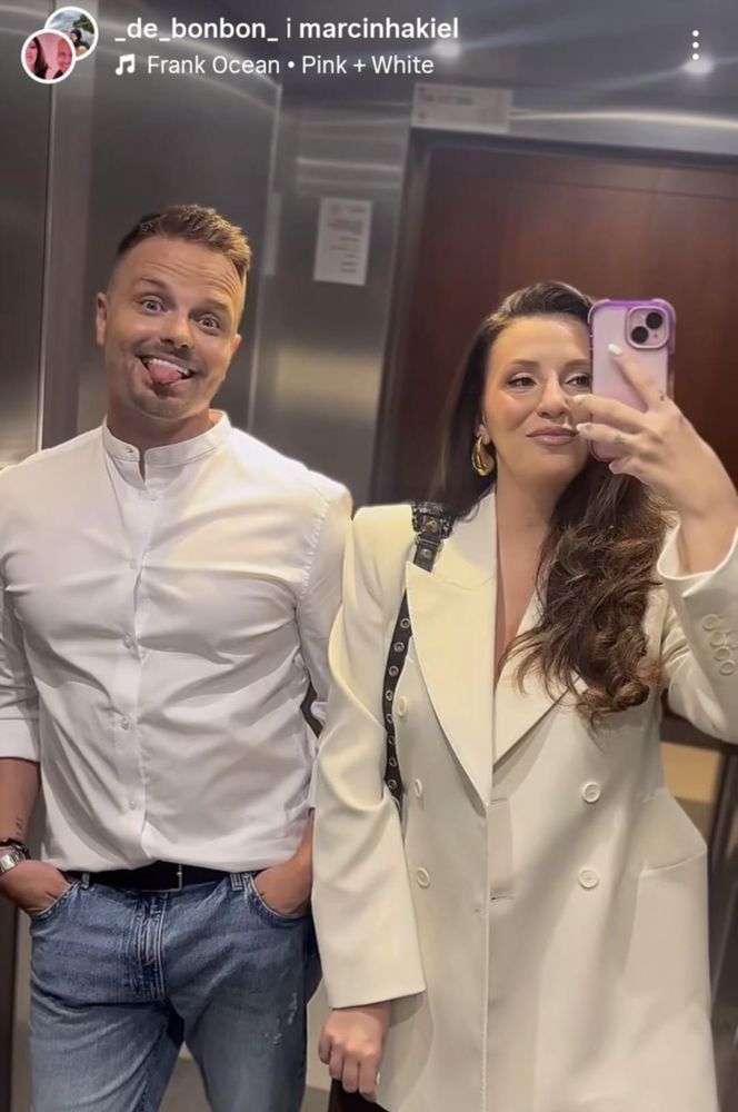 Marcin Hakiel i Dominika Serowska tworzą uroczą parę