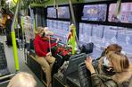 Świąteczny tramwaj wyjechał na olsztyńskie trasy