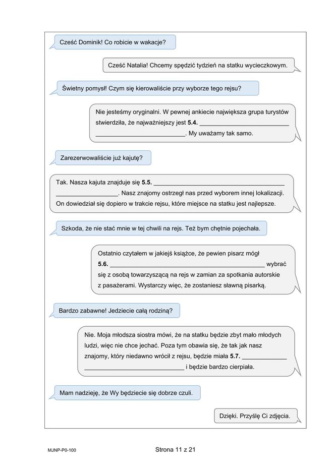 Matura 2025: niemiecki 7.05.2025. Arkusze CKE i odpowiedzi. Poziom podstawowy [Formuła 2023]	