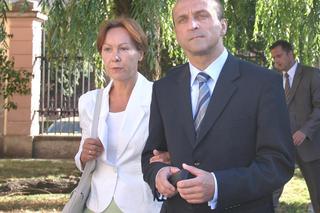 Kazimierz Marcinkiewicz z żoną