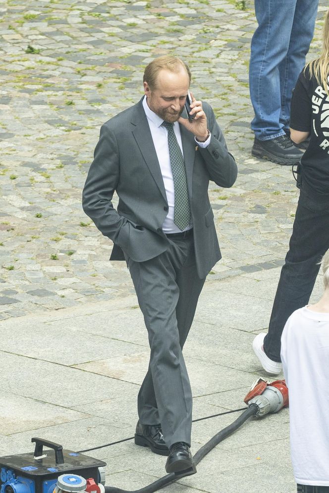 Gwiazdy na planie serialu "Klara"