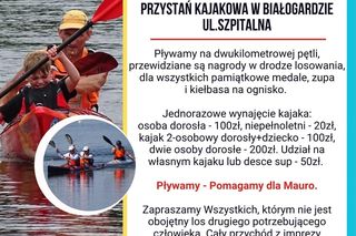 Charytatywny Maraton Kajakowy w Białogardzie