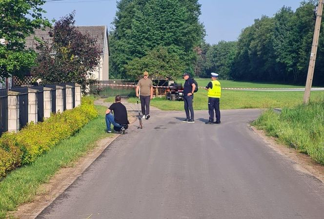 Tragiczny wypadek w gminie Wilga. Nie żyje 32-letni kierowca quada
