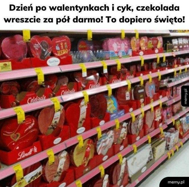 MEMY na Walentynki 2024. Tak internauci szydzą ze Święta Zakochanych 