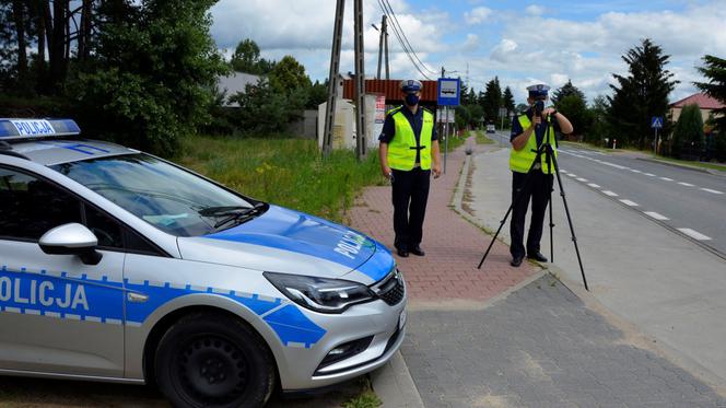 Kontrole prędkości w Szydłowcu. „Bezpieczeństwo to nasza wspólna sprawa”