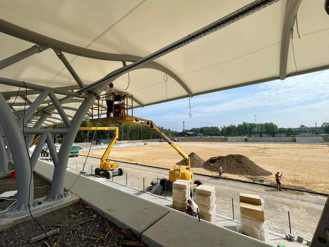 Stadion Starachowice. Jak przebiegają prace?