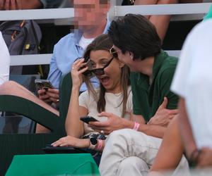 Julia Wieniawa i Nikodem Rozbicki migdalili się zamiast oglądać Igę