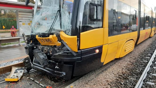 Zderzenie tramwajów na Targówku