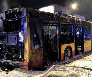 Pożar autobusu