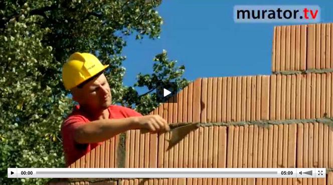 WIDEO: Ścianki kolankowe, ściany szczytowe - z ceramiki poryzowanej. Muruj z Muratorem