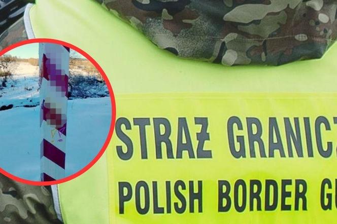 Turystka ze Śląska zdewastowała znak graniczny