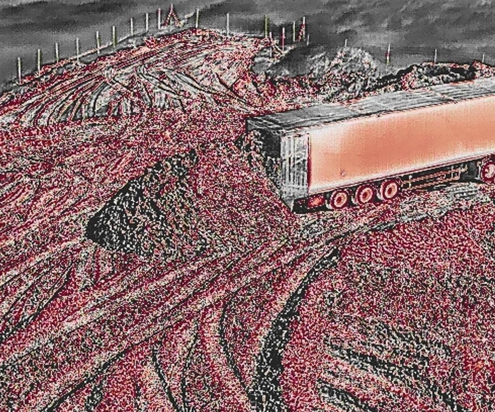 Nielegalne odpady na żwirowni w powiecie kolskim! Wielka akcja policji z Wielkopolski