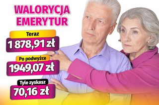 waloryzacja emerytur 3,73 proc