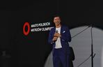 Robert Lewandowski na konferencji prasowej dot. powstania „Miasta Polskich Mistrzów Olimpijskich”