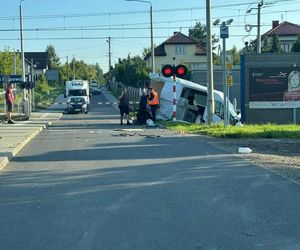 Wypadek na przejeździe kolejowym w Woli Filipowskiej