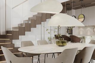 Dom w beżach i bordo w Alicante