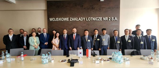 Spotkanie przedstawicieli Korea Aerospace Industries i WZL Nr 2 S.A. w Bydgoszczy