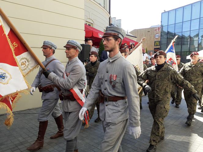 Odsłonięcie tablicy upamiętniającej 100-lecie Cudu nad Wisłą