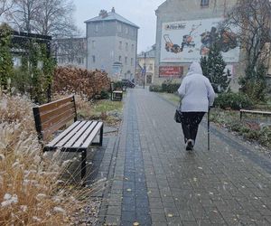 Pierwszy śnieg na Podkarpaciu