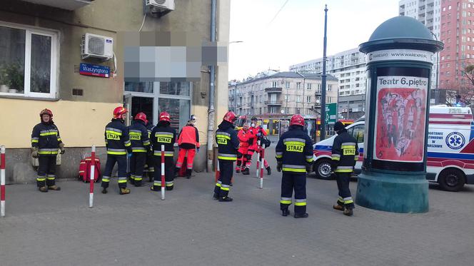 Reanimacja na rondzie Wiatraczna