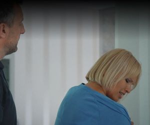 M jak miłość odc. 1889. Dorota (Iwona Rejzner), Bartek (Arkadiusz Smoleński)