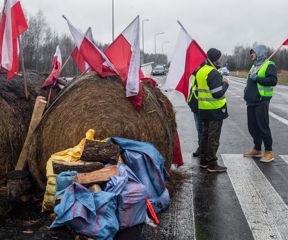 Protest w Dorohusku