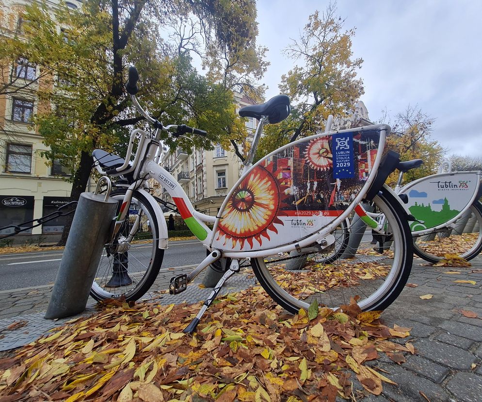 Zmniejszy się flota Lubelskiego Roweru Miejskiego. Wszystko przez zbliżającą się zimę