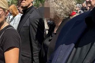 Michał Czernecki z nową partnerką na pogrzebie Joanny Kołaczkowskiej