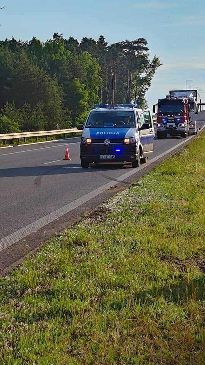 ​Groźna sytuacja na S5 niedaleko Kościana