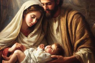 Religijne kartki świąteczne na Boże Narodzenie