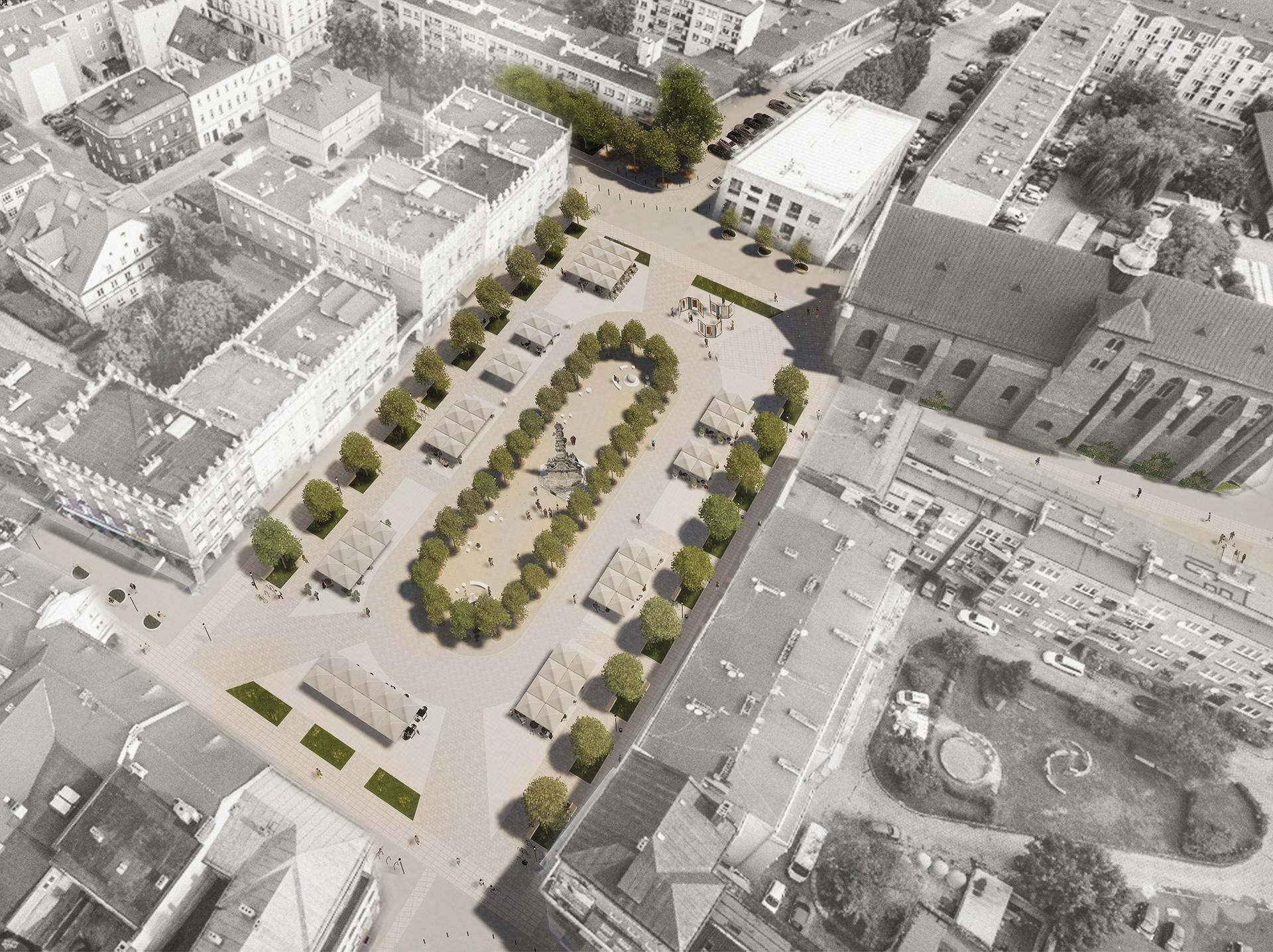 Wyniki konkursu na zagospodarowanie rynku w Raciborzu