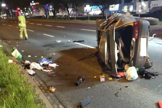 Groźny wypadek na Al. Konstytucji 3 Maja w Lesznie