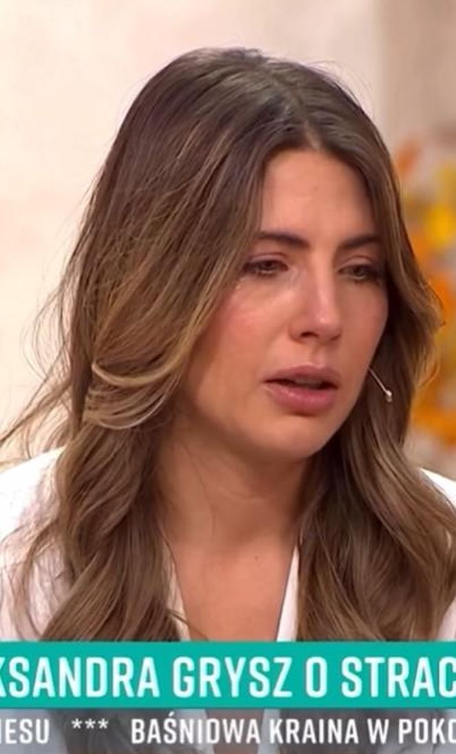 Aleksandra Grysz w programie "Pytanie na śniadanie"