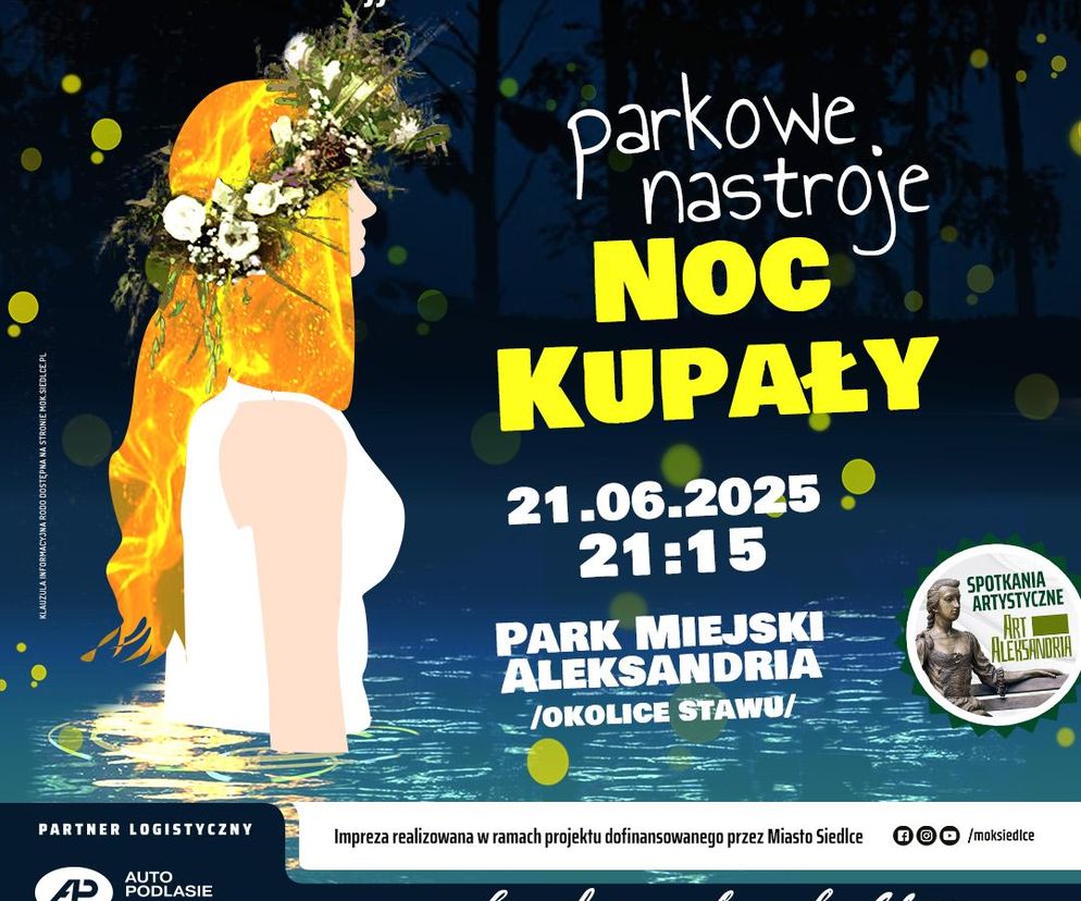 Noc Kupały z występem zespołu „Chodowiacy” w parku Aleksandria