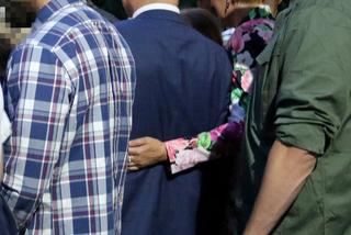 Agata Duda i Andrzej Duda w kościele w Juracie 