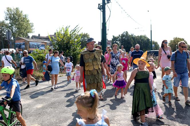 Parada smoków w Będzinie 