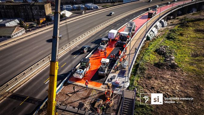 Remont Trasu Zamkowej - listopad 2025