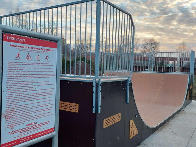 Nowa atrakcja w Starachowicach. Skate Park pod Skałkami już gotowy