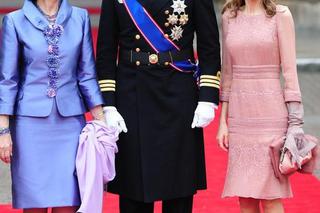 Ślub księcia Williama - królowa Sofia, książę Felipe i księżniczka Letizia