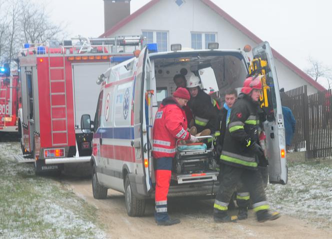 Robotnik zginął przyspany ziemią 