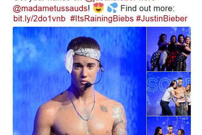 Justin Bieber nowa figura woskowa