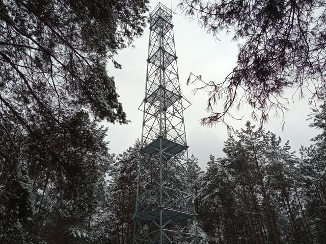 Wieża obserwacyjna na Górze św. Jadwigi