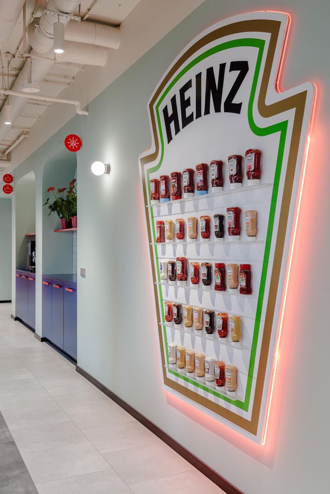 Biuro Kraft Heinz w kompleksie Harmony Office Park na warszawskim Mokotowie