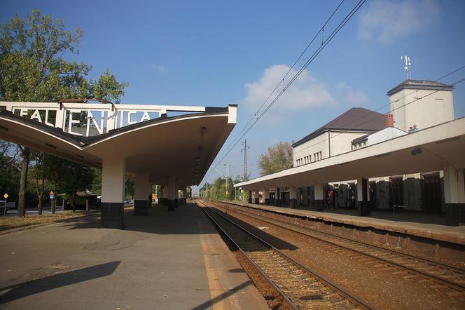Stacja kolejowa w Falenicy na Wawrze